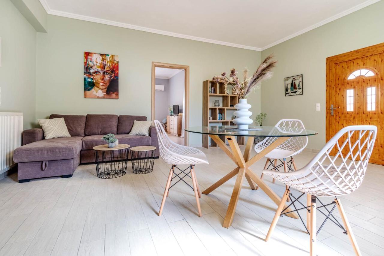 Apartmán Eftychia'S Garden House Kompítsion Exteriér fotografie