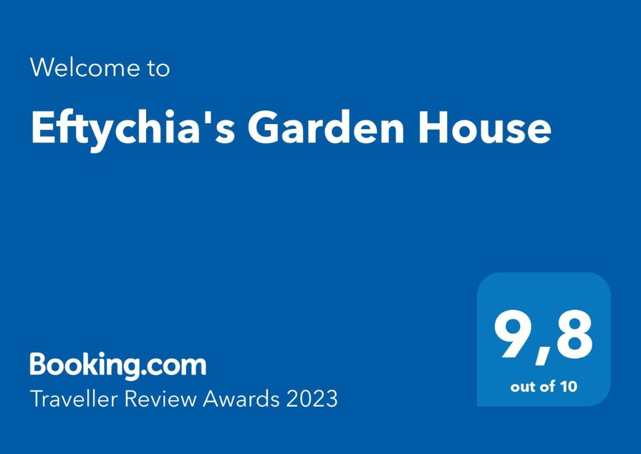Apartmán Eftychia'S Garden House Kompítsion Exteriér fotografie